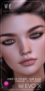 Second Life Marketplace - [ west end ] - Lower Lid Eyeliner - BOM+EvoX